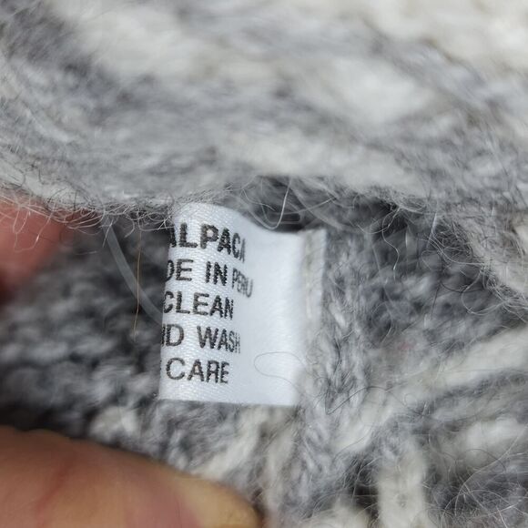 The Alpaca Connection Women's Sz Large? Multicolor 100% Alpaca Pullover Sweater - Picture 10 of 11
